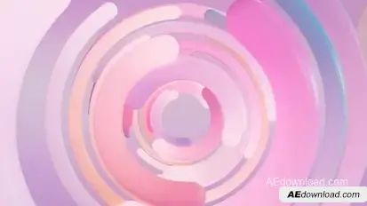 Pink Lights Logo Reveal Logo Stings template preview