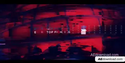 Pixel CInematic Trailer Video Displays template preview