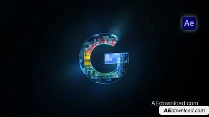 Pixel Scan Logo Logo Stings template preview