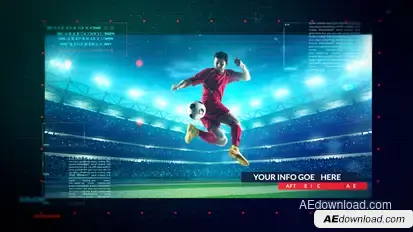Pixels Slideshow Video Displays template preview