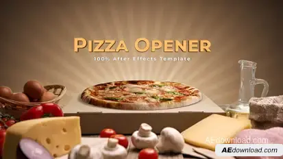 Pizza House Product Promo template preview