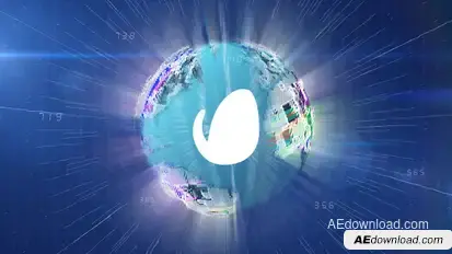 Planet Technology Logo Stings template preview
