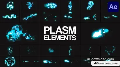 Plasm Elements | After Effects Elements template preview