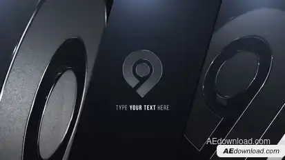 Plastic Logo Reveal Logo Stings template preview