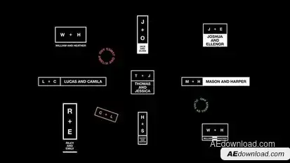 Playful Names Of Names 1.0 | After Effects Titles template preview