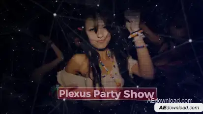 Plexus Party Show Video Displays template preview