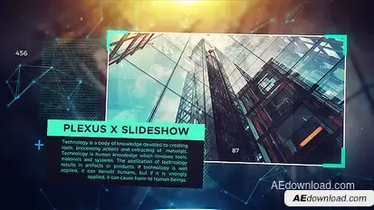 Plexus X Slideshow Video Displays template preview