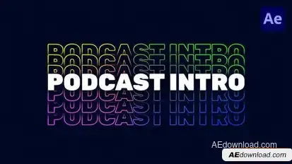 Podcast Intro Openers template preview