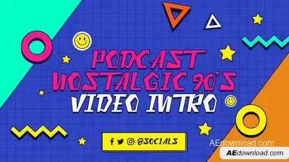 Podcast Intro Openers template preview