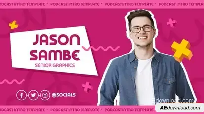 Podcast Intro Openers template preview