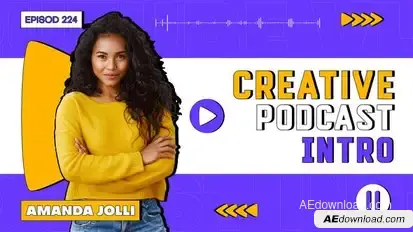 Podcast intro Openers template preview