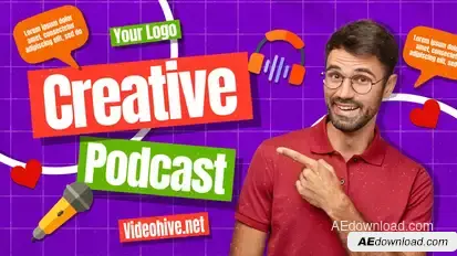Podcast  Intro Openers template preview