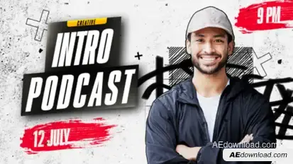 Podcast Intro Openers template preview