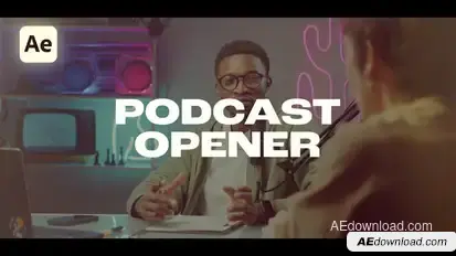 Podcast Opener Openers template preview