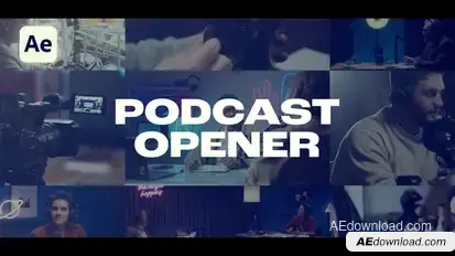 Podcast Opener Openers template preview