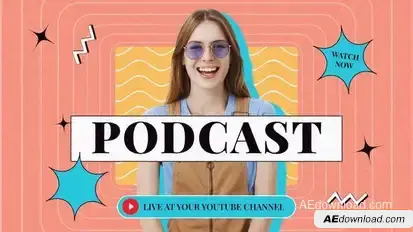 Videohive Podcast Opener 57953973 Openers template preview