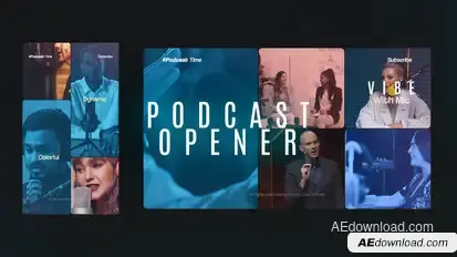 Podcast Opener Openers template preview