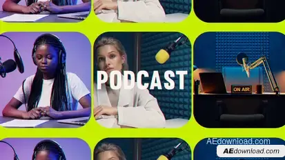 Podcast Opener Openers template preview