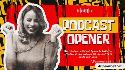 Podcast Intro Openers template preview