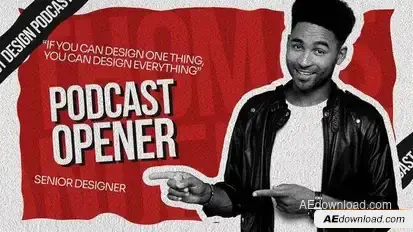 Podcast Opener Openers template preview