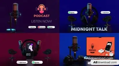 Podcast Opener Pack Openers template preview
