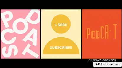 Podcast Reel Openers template preview