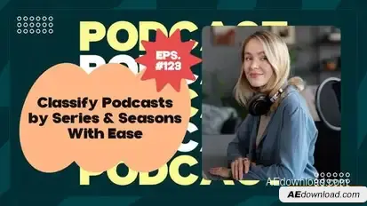 Podcast Slider Promo Openers template preview