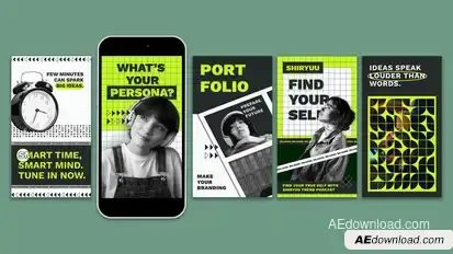 Podcast Tiktok Promo Product Promo template preview