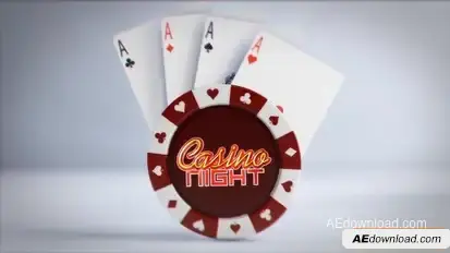 Poker Logo Reveal Openers template preview