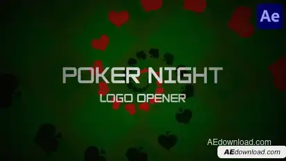 Poker Night Opener for After Effects Openers template preview