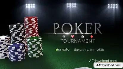 Poker Opener | After Effects Openers template preview