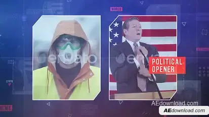 Political News Opener Openers template preview