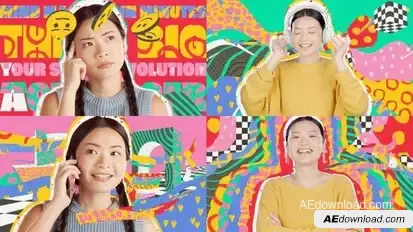 Pop Art Influencer Opener Openers template preview