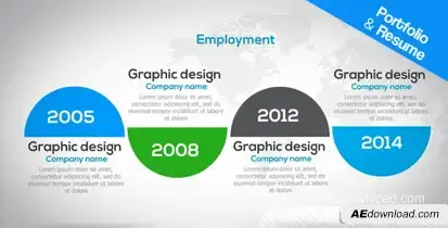 Portfolio & Resume Openers template preview