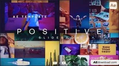 Positive Slideshow Openers template preview