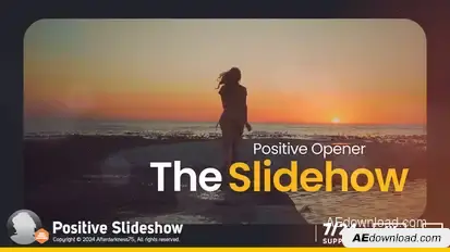Positive Slideshow Openers template preview