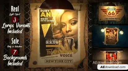 Poster Intro Openers template preview