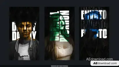 Poster Type Stories Openers template preview