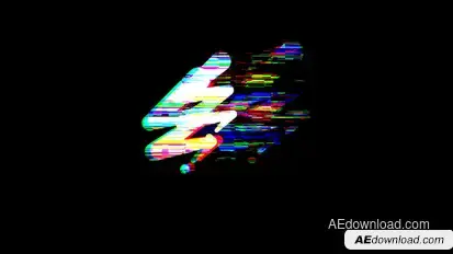 Power Glitch Logo Logo Stings template preview
