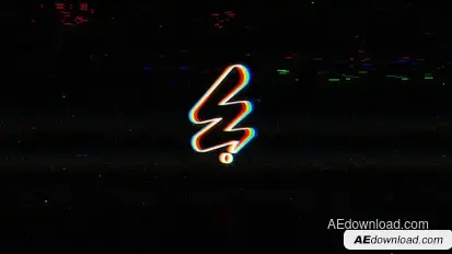 Power Glitch Logo Reveal Logo Stings template preview