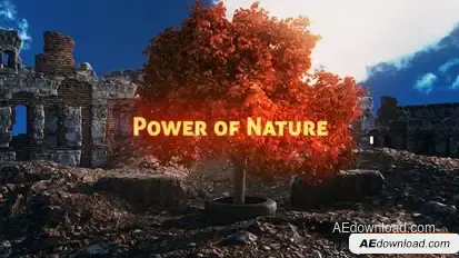 Videohive Power of Nature Titles template preview