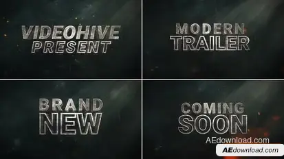 Powerful Action Trailer // Cinematic Trailer Openers template preview