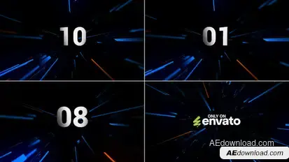 Powerful Countdown Opener // Countdown Elements template preview