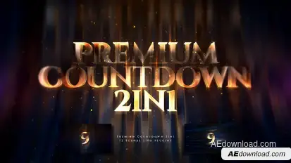 Premium Countdown 2in1 Elements template preview