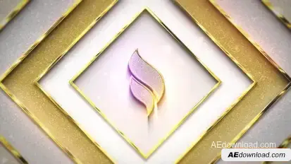 Luxury Glitter Logo Logo Stings template preview