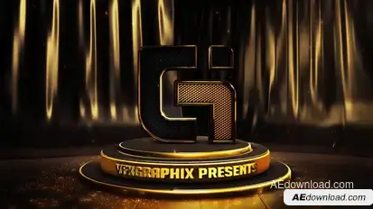 Premium Gold Logo Logo Stings template preview