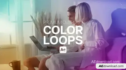 Premium Overlays Color Loops Elements template preview