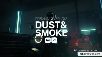 Premium Overlays Dust & Smoke Elements template preview
