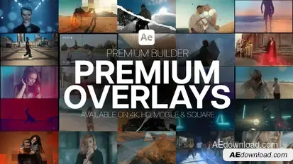 Premium Overlays Elements template preview