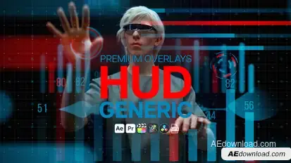 Premium Overlays HUD Generic Elements template preview